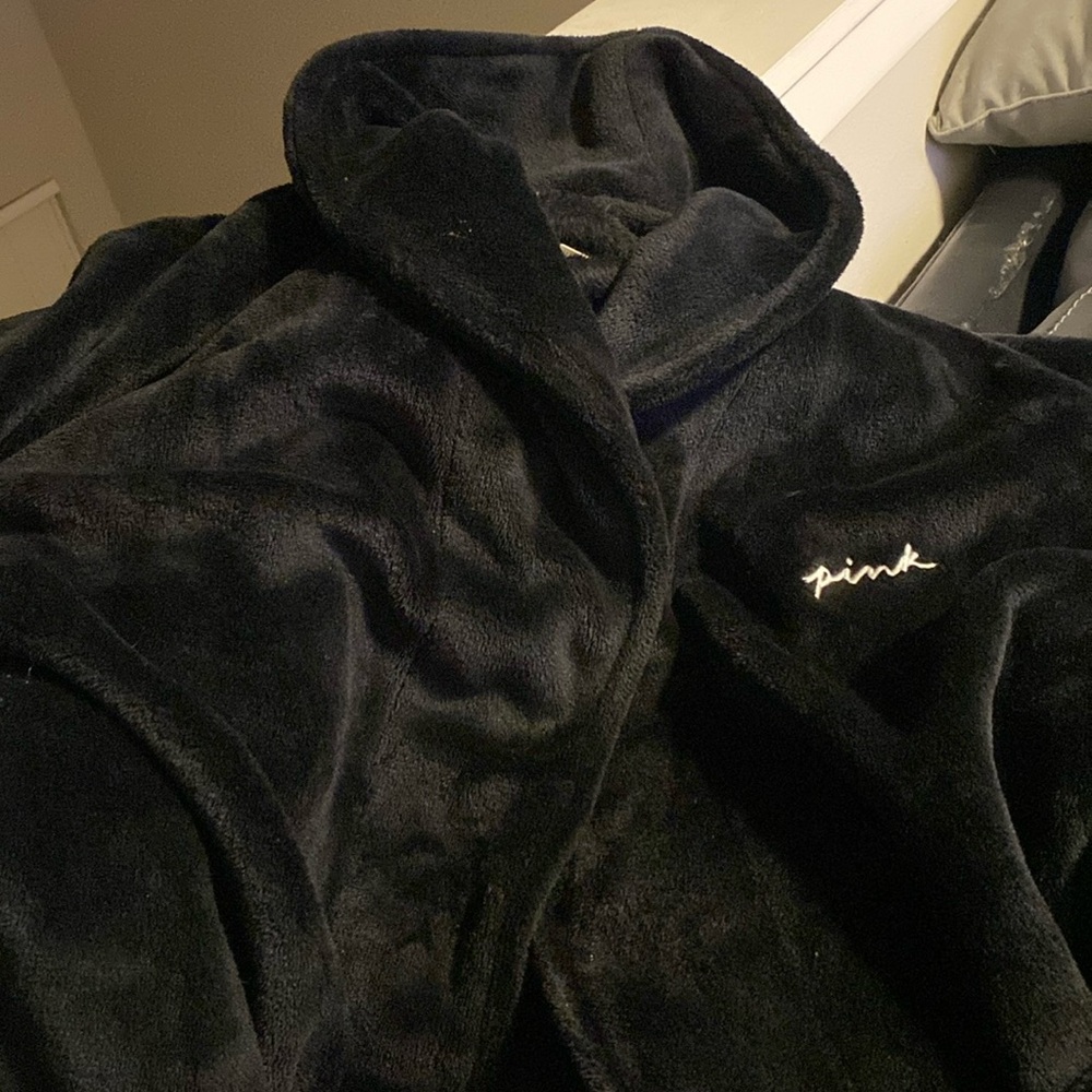 Pink Velvet Robe